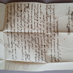 Scrisoare veche, anul 1816, Italia, pentru colectionari - G 3990