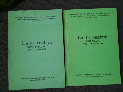 Limba engleza. Curs practic (volumul 1 si volumul 2) VICTOR HANEA foto