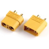 Set Mufă XT90 65A (Tată + Mamă) Conectori Amperaj Mare RC Modelism Baterie Lipo