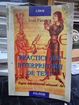 Practici ale interpretarii de text - Ioan Panzaru foto