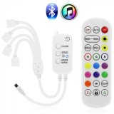 Controler Banda LED RGB 4-1 QR Bluetooth sau Telecomanda 18A085 XXM