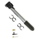 Pompa manuala de umflat cu accesorii, 6 piese, 22 cm, argintie, CMCLASS