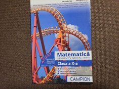 MATEMATICA , PROBLEME SI EXERCITII /TESTE CLASA A - X-A de MARIUS BURTEA