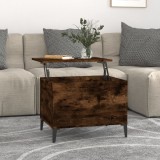 Gossi masuta de cafea, stejar fumuriu, 60x44,5x45 cm, lemn prelucrat