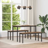 vidaXL bancă Lemn vechi 110 x 35 x 45 cm Lemn compozit 892600