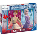 PUZZLE FROZEN II ELSA&amp;ANNA,60 PIESE, Ravensburger