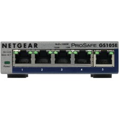NETGEAR GS105E-200PES switch-uri Gestionate L2/L3 Gigabit Ethernet (10/100/1000) Gri