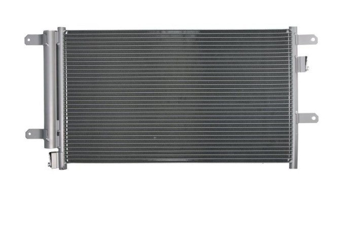 Condensator climatizare AC Iveco Daily 06, Daily 14, motor: 2.3 TD, 2.8 TD, 3.0 TD, Condensator cu uscator integrat, 605x340x16, miez si rezervor din