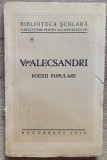 Poezii Populare - Vasile Alecsandri// 1936, Emil Garleanu
