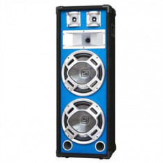 Skytec SKY-178, subwoofer, 2 x 20 cm, LED efect albastru, 600 W foto