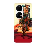 Husa compatibila cu Huawei Nova Y70 model Mandalorian, Silicon, TPU, Viceversa, Transparent, Carcasa