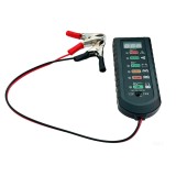 Tester Digital de Baterie Auto Techstar 12V/24V cu Afisaj LED, Diagnostic Alternator si Indicator Stare Acumulator &ndash; Compatibil Autoturisme, Camioane,