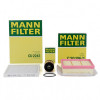 Pachet Revizie Filtru Aer + Polen + Ulei Mann Filter Opel Corsa D 2010-2014 1.3 CDTI 75 / 95 PS C20106/1+CU2243+HU7004/1X, Mann-Filter