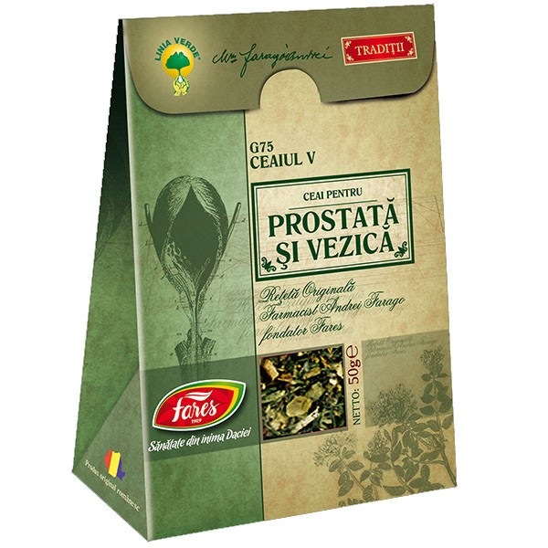 Ceai Prostata si Vezica Fares 50gr