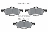 TEXTAR 2505401 Q+ set placute frana,frana disc