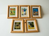 Set 5 tablouase nostalgie feroviara Anglia