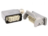 Conector HDC Set Complet Han Kit Tată-Mamă Soclu-Mufă