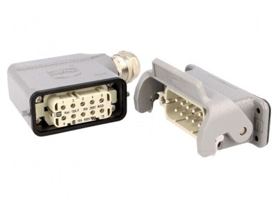 Conector HDC Set Complet Han Kit Tată-Mamă Soclu-Mufă foto