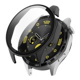 [Pachet 360&Atilde;&sbquo;&Acirc;&deg;] Husa + folie Huawei Watch GT 4 46mm Techsuit Defense, negru