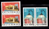 A11 TX10 7 - 1984 - 100 ani de la introducerea iluminatului electric in Timisoara - perechi de doua timbre, Istorie, Nestampilat