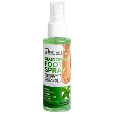 Deodorant pentru picioare cu efect racoritor de menta IDC Institute 90195, 60 ml foto