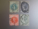 ANGLIA/MAREA BRITANIE REGINA VICTORIA SET STAMPILAT NEUZAT=117