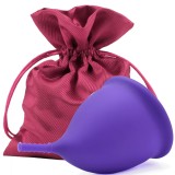 Cupă Menstruală Drop Mov, Silicon Medical, Mărimi S/L, Reutilizabilă 5-10 Ani, Confortabilă, Fără BPA/Latex