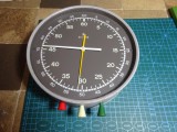 Cronometru mecanic vintage de perete SILVOZ /Stopwatch