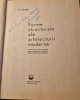 Forme structurale ale arhitecturii moderne Curt Siegel