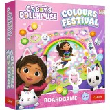 Trefl Gabbys Dollhouse Joc Festivalul Culorile, TREFL Jocuri