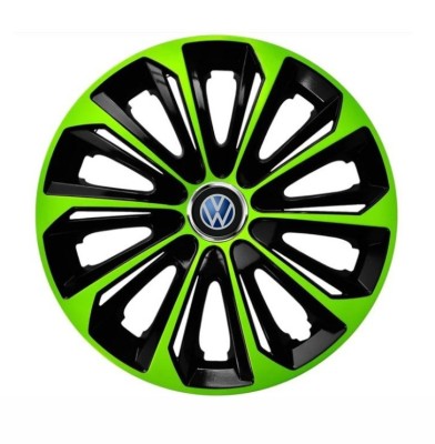 Set 4 capace roti Extra strong green R14 pentru gama auto VW foto