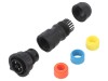Conector Circular Tata Amphenol 5 Pini IP68, Montare pe Cablu, Seria X-Lok