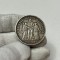 MONEDA ARGINT 900 - 5 FRANCS &quot;Hercule&quot; - 1875 - Franta - 25g !