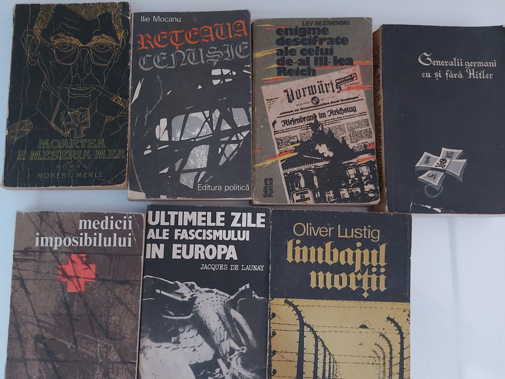Carti Holocaust, Am fost medic la Austhwitz, Fabrica mortii 22 volume |  Okazii.ro