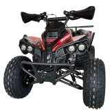 ATV Ranger 125cc 4T, Roti 8 Inch, Verde/Negru, Semi-Automat, Off Road, Cadru Ranforsat, LED, Portbagaj Fata/Spate