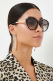 Cumpara ieftin Armani Exchange ochelari de soare femei, culoarea negru