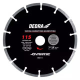 Disc diamantat cu segmente 150/22,2mm dynamic, Dedra