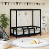 VidaXL Cadru de pat pentru copii, 70x140 cm, lemn masiv de pin