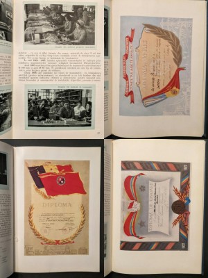 1925-1975 INTREPRINDEREA de MECANICA FINA Bucuresti 115 pagini, grafice si repro foto Semicentenar IMF UMF Grafica comunista &amp;ldquo;Epoca de Aur&amp;rdquo; Ceausescu foto