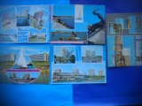 HOPCT LOT NR 766 LITORAL ROMANIA-IP -CT-5 CARTI POSTALE-RSR-CIRCULATE, Circulata, Printata, Constanta