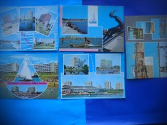 HOPCT LOT NR 766 LITORAL ROMANIA-IP -CT-5 CARTI POSTALE-RSR-CIRCULATE