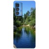 Husa compatibila cu Motorola G51 model Beautiful River, Silicon, TPU, Viceversa, Transparent, Carcasa
