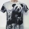 Tricou barbați imprimeu panda - L