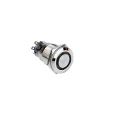 Cumpara ieftin Buton cu LED, verde, 12-24V