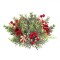 Inel Decorativ pentru Lum&acirc;nare Berries Brad Verde Zăpadă Acadele, 24cm