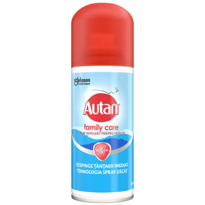 Repelent impotriva tantarilor Autan Family Care spray 100ml Garage AutoRide foto