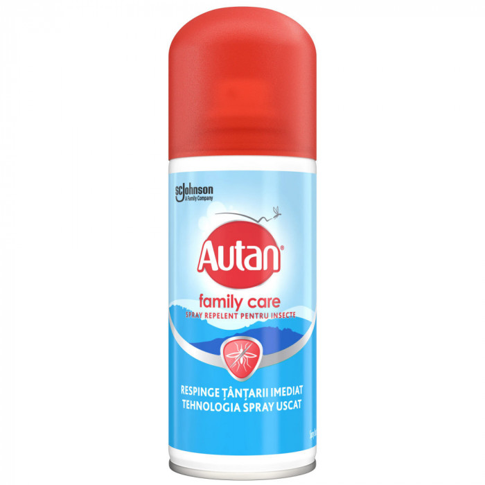 Repelent impotriva tantarilor Autan Family Care spray 100ml Garage AutoRide