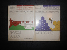 L. D. LANDAU, A. I. KITAIGORODSKY - PHYSICAL BODIES / MOLECULES 2 volume foto