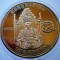 D.404 MAREA BRITANIE ANGLIA ELIZABETH II CORONATION 1 ONE CROWN 2010 PROOF