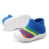 Mocasini tip adidas - Curcubeu (Marime Disponibila: Marimea 22)